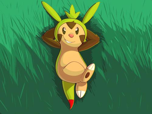 <img500*375:stuff/A_Chespin_relaxing.jpg>