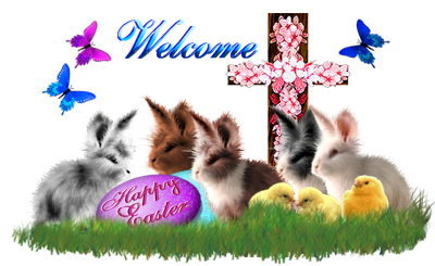 <img:stuff/AnEasterWelcomeBunniesManyChicksCross400.jpg.png>