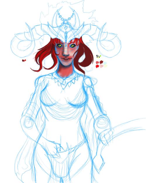 <img500*625:stuff/DAO_Chelsey_as_the_Demon_Queen_WIP_3.jpg>