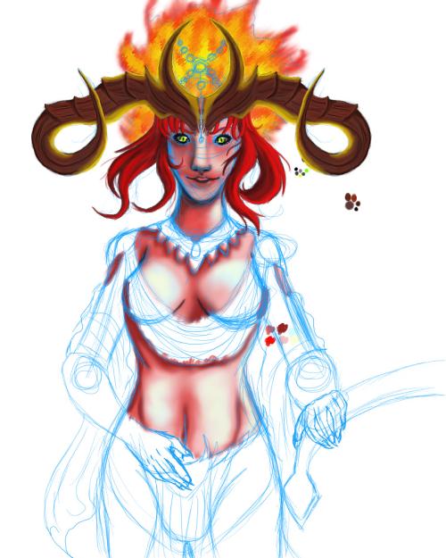 <img500*625:stuff/DAO_Chelsey_as_the_Demon_Queen_WIP_5.jpg>