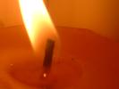 candle flames